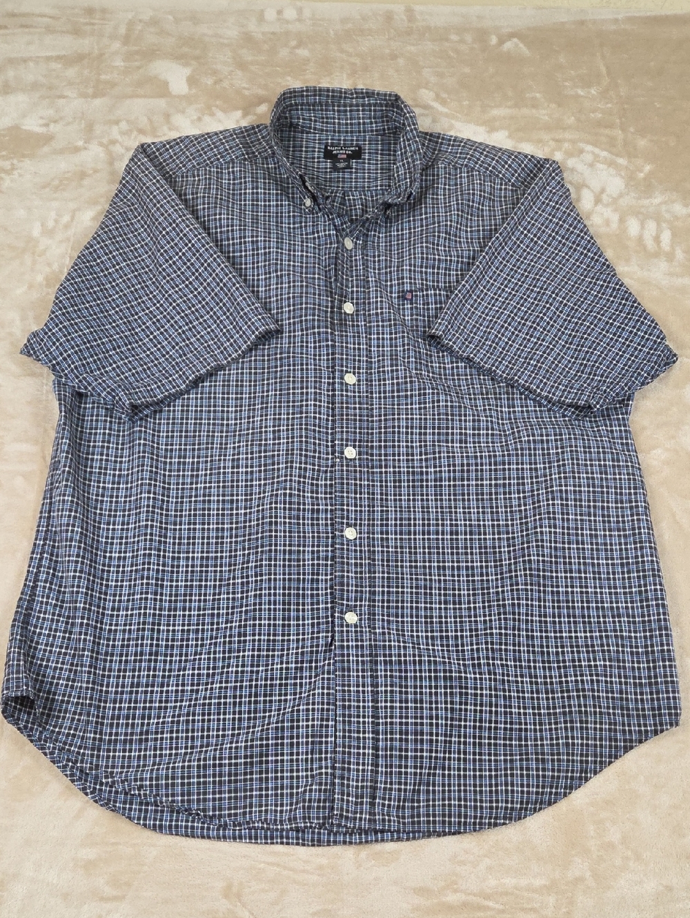 Ralph Lauren Jeans Co Plaid Short-Sleeve Shirt